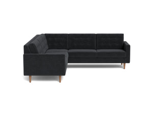 The mid-century modern Quinn Sofa Sectional in taupe