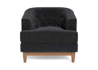 The Taylor Arm Chair in taupe is Hollywood Regency furniture at its best.