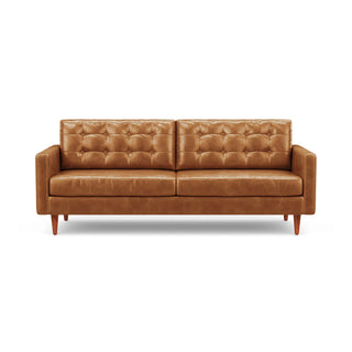 The mid-century modern Quinn Sofa in bourbon