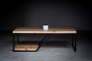 Modern coffee table designed and built by Dylan and Wes Harkavy. Available at Perch Furniture Portland's Best Furniture store 923 NW Tenth Ave. in the Pearl District of Portland Oregon