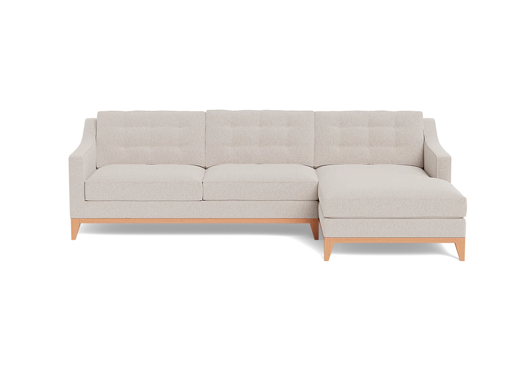 Lawson Refined Mid-Century Sofa Chaise – Perch Furniture