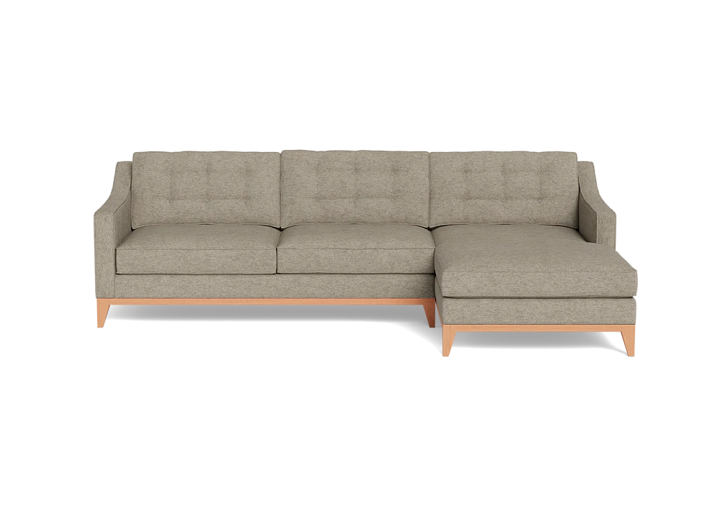 Lawson Refined Mid-Century Sofa Chaise – Perch Furniture