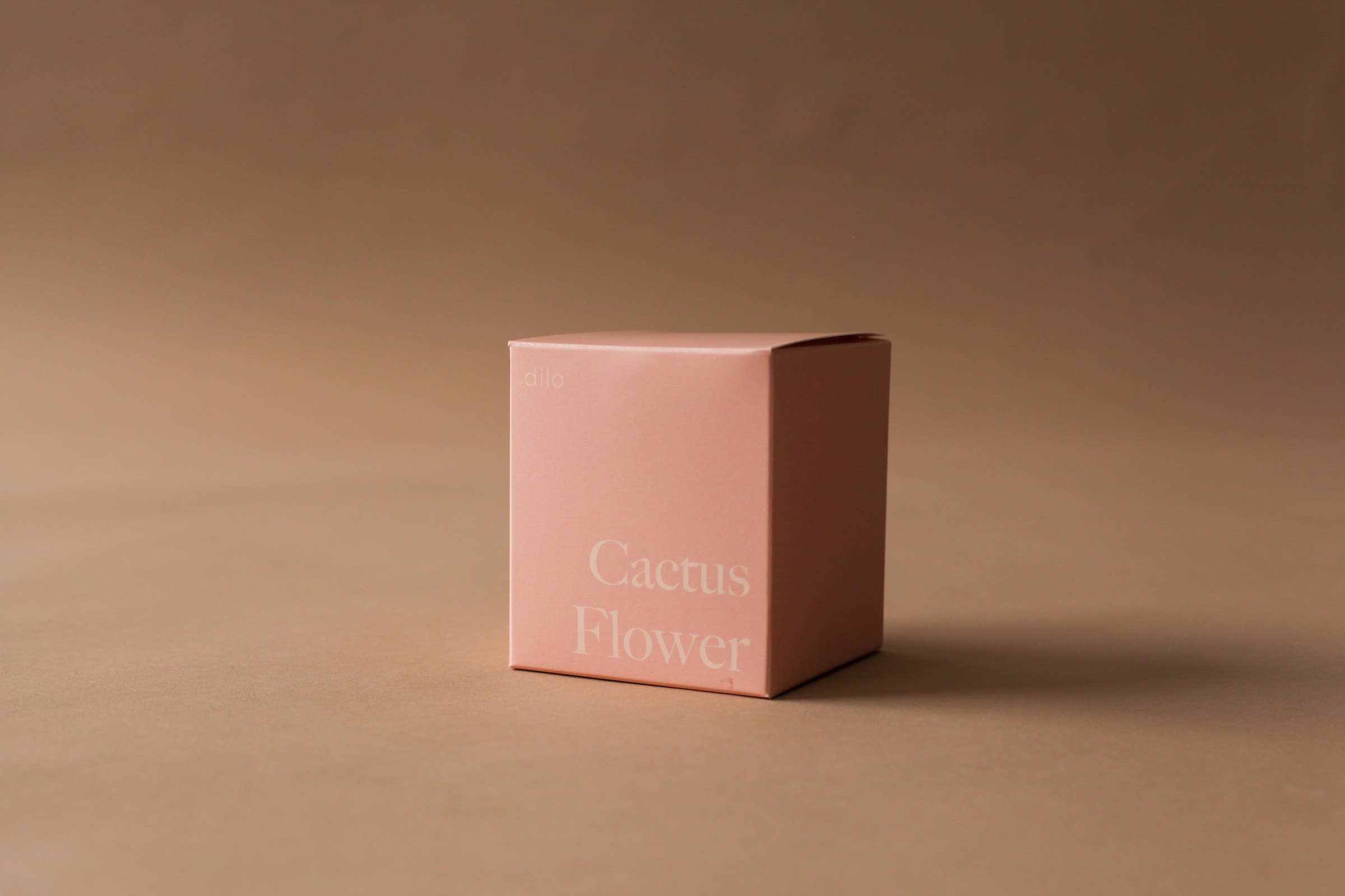 Photo of a dilo cactus flower candle box.