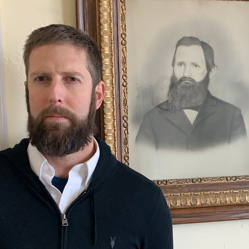 Portrait photo of Jonathan Galloway, CEO of Perch Furniture